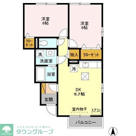 バーディコート の物件間取画像